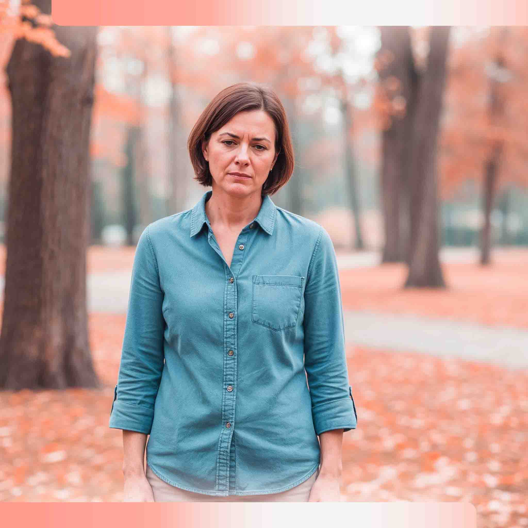 Eine Dame mit Fibromyalgie